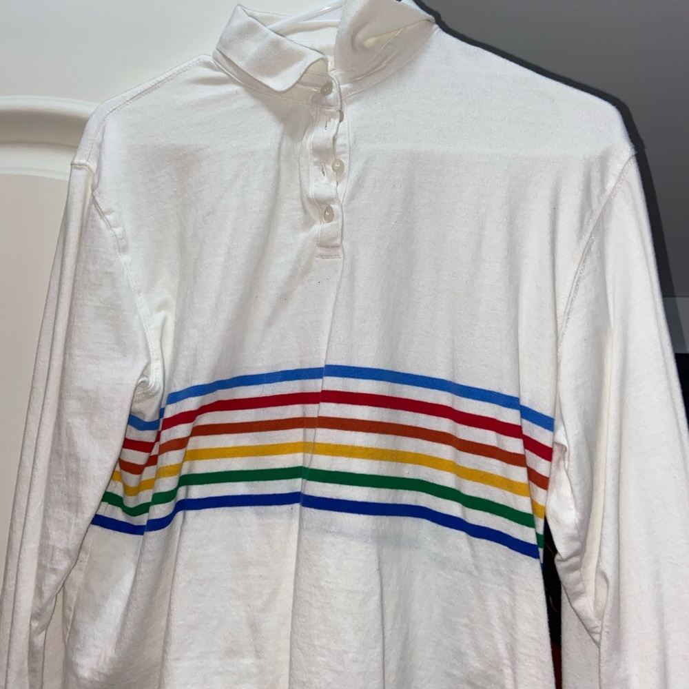 brandy melville / john galt collared long sleeve